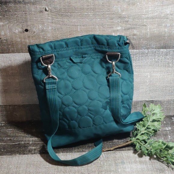 Thirty-one teal quilted cross body bag - Picture 2 of 8